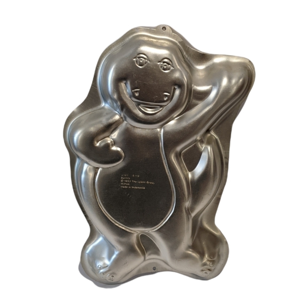 Vintage Wilton Barney Dinosaur Cake Pan 2105-6713